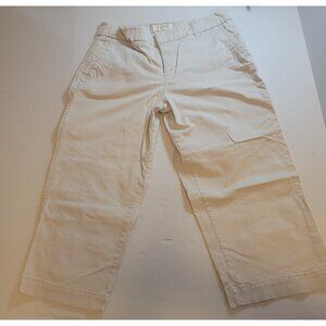 Sonoma Life + Style Original Fit Khaki Capri Pants - Mid Rise - Size 6